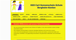 Desktop Screenshot of carl-sonnenschein-grundschule.de